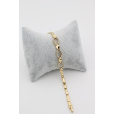 Xuping Jewelry Üç Halka Zirkon Taşlı Bileklik