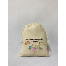 Aprendi Bayrama Özel Harçlık Kesesi 10 x 15 cm 5 Adet Model-8 Pamuklu Renkli Tasarım