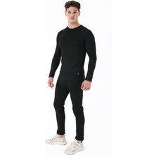 Scorp Termo-Fit Erkek Termal Alt Kayak Içlik Siyah