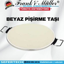 Frank & Müller Germany | Kırmızı Klasik Versiyon Taş Fırın Seti | Pizza ve Lahmacun Makinesi