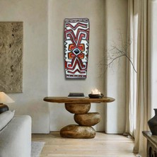 ARTSMARTİX Afrika Desenli Rölyef Tablo