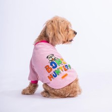Pawstar Pembe Bone Hunter Küçük Irk Köpek Sweatshirtü