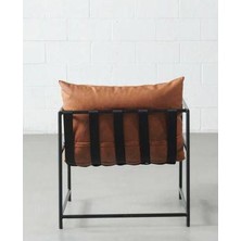 Dopa Sller Modern Tasarım Berjer Metal Iskeletli Portatif Berjer Flok Kumaş Döşeme Salon Dizayn