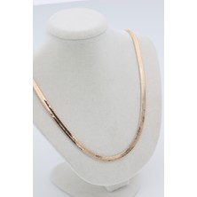 Xuping Jewelry Italyan Rose Gold Kolye