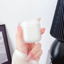 ZORE Airpods Uyumlu Airbag 36 Darbelere Karşı Dayanıklı Kılıf-Beyaz