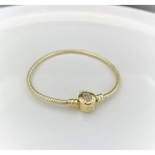 Xupıng Jewelry Pndra Model Zirkon Taşlı  Bileklik