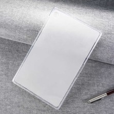ZORE Lenovo M10 Plus TB-X606F Kılıf  Uyumlu Tablet Süper Silikon Kapak-Renksiz