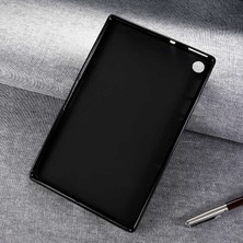 ZORE Lenovo M10 Plus TB-X606F Kılıf  Uyumlu Tablet Süper Silikon Kapak-Renksiz