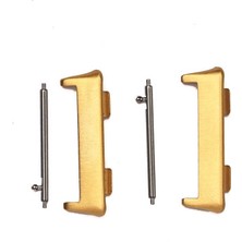 Oppo Watch 41MM 20MM Metal Kordon Dönüştürücü Zore - Gold