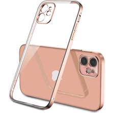 ZORE Apple iPhone 12 Uyumlu Zore Gbox Kapak-Gold