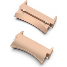 Galaxy Watch 4 Classic 46MM 20MM Metal Kordon Dönüştürücü Zore - Rose Gold