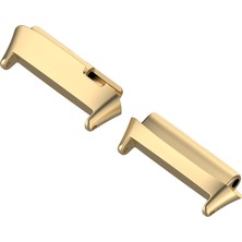 Xiaomi Redmi Watch 3 Active Metal Kordon Dönüştürücü Zore - Gold