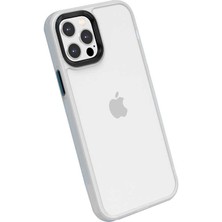 ZORE Apple iPhone 13 Pro Max Kılıf ​​zore Cann Kapak-Beyaz