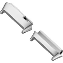 Xiaomi Redmi Watch 3 Active Metal Kordon Dönüştürücü Zore - Gümüş