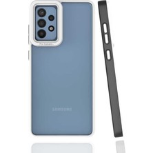 ZORE Galaxy A72 Kılıf Zore Mima Kapak-Siyah