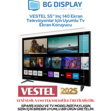 BG Display Vestel 55'' Inç 140 Ekran Televizyonlar Için Uyumlu Tv Ekran Koruyucu