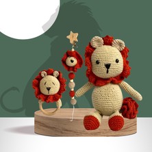 BabyPinguini Kişiselleştirilebilir Bebek Hediye Seti / Babyshower Yenidoğan Hediye Kutusu - Lionbox