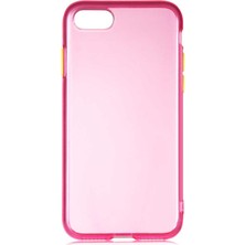 ZORE Apple iPhone 8 Uyumlu Zore Bistro Kapak-Pembe