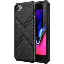 ZORE Apple iPhone Se 2022 Uyumlu Zore Hank Silikon-Siyah