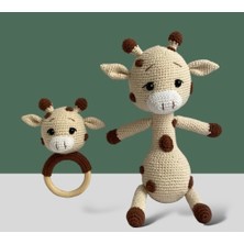 BabyPinguini Kişiselleştirilebilir Bebek Hediye Seti / Babyshower Yenidoğan Hediye Kutusu - Giraffebox