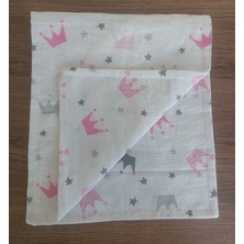 Babyelos Bebek Müslin Omuz Örtüsü Pembe