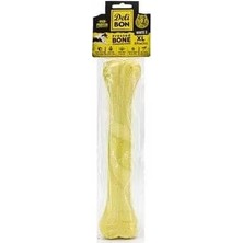 Delibon Deri Press Köpek Kemik Ödülü Medium Beyaz 27 cm 1 Adet