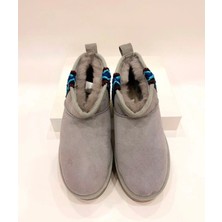 Butik Allbucks Ugg, Muadil, C&s   Deri Işlemeli  Kürk Platform Bot ABGYM0005