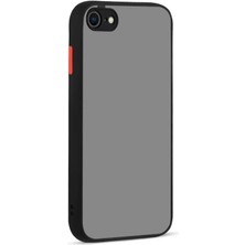 ZORE Apple iPhone Se 2020 Uyumlu Zore Hux Kapak-Siyah