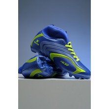 Oksit W50Y Çizgi Detaylı Çoraplı Erkek Krampon Yetişkin Kullanıcı İçin Özel Tasarım Mavi