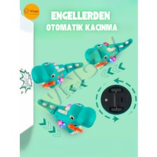 Wingzy Müzikli, Işıklı ve Hareketli Dinozor - Emeklemeye Yardımcı Eğlenceli Oyuncak