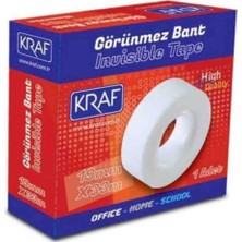 Kraf Görünmez Bant 19M x 33M Kraf (Yazılabilir) 3ADET