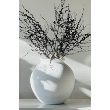 Lamee Küçük Göbekli Vazo Dokulu Mat