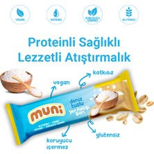 Muni Deniz Tuzlu Yer Fıstığı Barı, 40 gr x 12 Adet