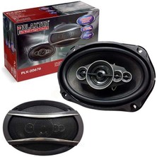PLX-20676 Oto Hoparlör Oval 6x9 Inç 1000 Watt Kapaklı 2 Adet