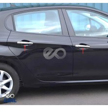 Ebal Oto Peugeot 208 Krom Kapı Kolu 4 Kapı 2012 Üzeri P. Çelik
