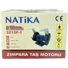 Natika 3515F-1 Tezgah Üstü Taş Motoru Bıçak Balta Makas Bileme Motoru 150MM