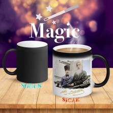 Asilmeydan Diyap Ağa ve Mustafa Kemal Atatürk Sihirli Kupa BARDAK-R275