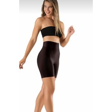 Miss Fit Yüksek Bel Boxer Korse Kadın M Beden Siyah Renk Poliamid Kumaş ile Rahat Kullanım