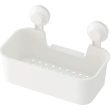 IKEA Asıa Tısken Vantuzlu Sepet Beyaz