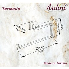 Ardini Store Ardini Turmalin Kağıt Havluluk Siyah