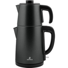 Karaca Gastro Dem Çay Makinesi Shiny Black