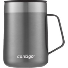 Contigo Üniseks Yetişkin Streeterville Masa Kupası Termos Bardak,gri