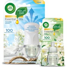 Air Wick Le Elektrikli Oda Kokusu Temizliğin Esintisi Kit (Cihaz + Yedek Şişe) + Bahar Çiçekleri Yedek Şişe
