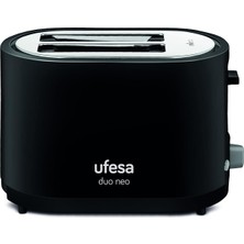 Ufesa TT7485 Duo Neo Tost Makinesi, 750 W, 7 Tost Kademesi, Buz Çözme ve Isıtma Fonksiyonu