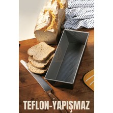 Transformacion Teflon Ekmek Pişirme Kalıbı Baton Pasta Kalıbı 31 cm 2 Adet 719575