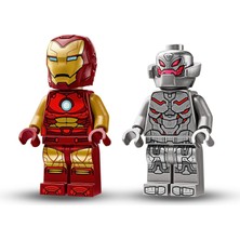 LEGO Marvel Iron Man Robotu, Ultron’a Karşı 76307-6 Yaş ve Üzeri Süper Kahraman Sevenler Için Yaratıcı Oyuncak Yapım Seti, Doğum Günü Hediyesi (101 Parça)