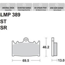 Ap Lmp 389 Sr Fren Balatası