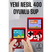 Yeni Nesil Çocuklara Özel Sup 400 Oyunlu Mini El Konsolu