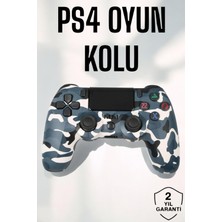 Ps4 Oyun Kolu Kamuflaj Desenli Joystick