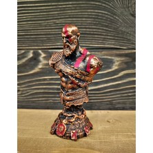 Lemonade Concept God Of War Kratos Bronz Eskitme Mini Boy Polyester Figür